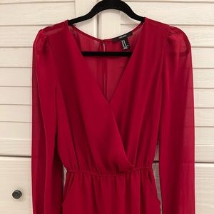 Forever 21 pink romper